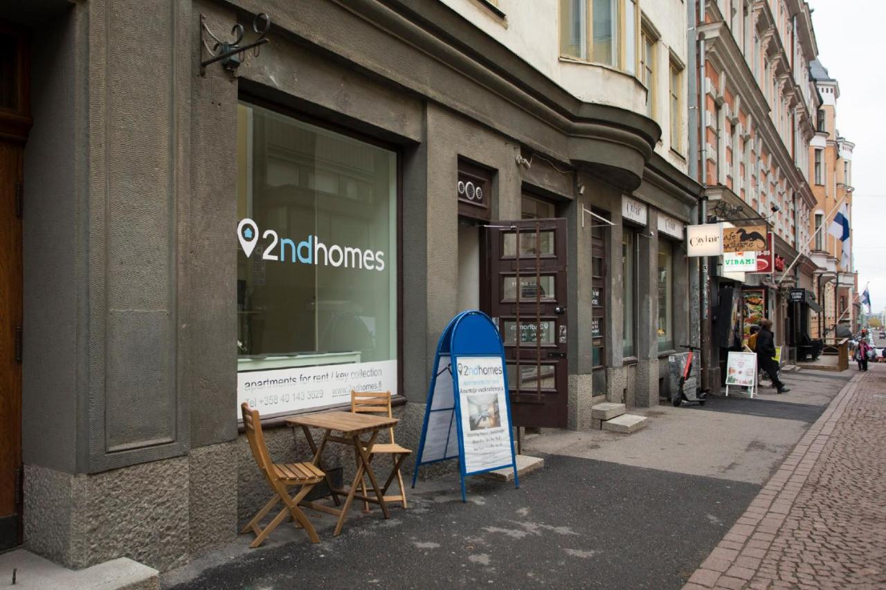 2Ndhomes Luxury Helsinki Center 2Br Apartment With Sauna Exteriör bild